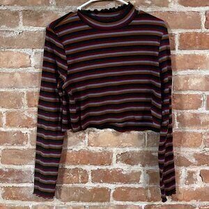 Mock Neck Cropped top